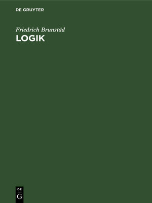 cover image of Logik